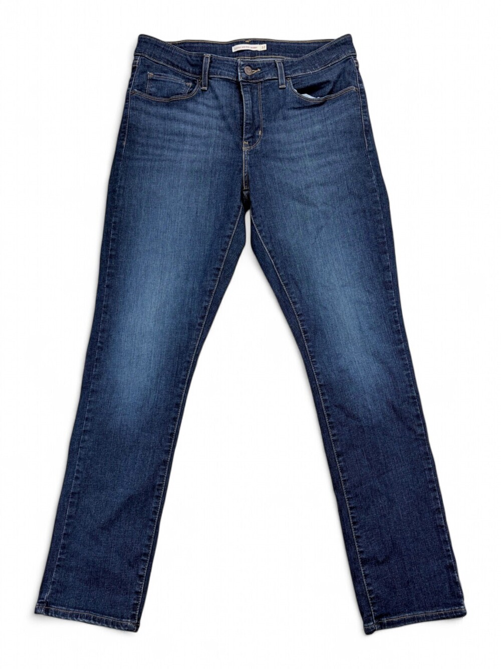 Levi's Women's Mid-Rise Skinny Jeans Size 12 Dark Indigo
